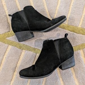 Blondo Suede Ankle Booties